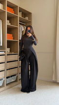 Pantalon Classique Noir